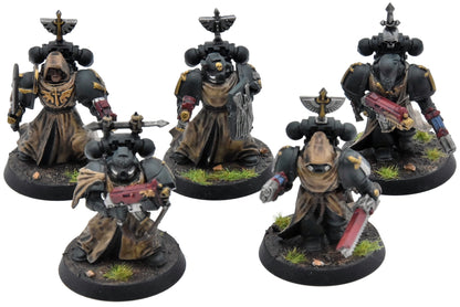 DARK ANGELS 5 Company Veterans #1 WELL PAINTED Warhammer 40K