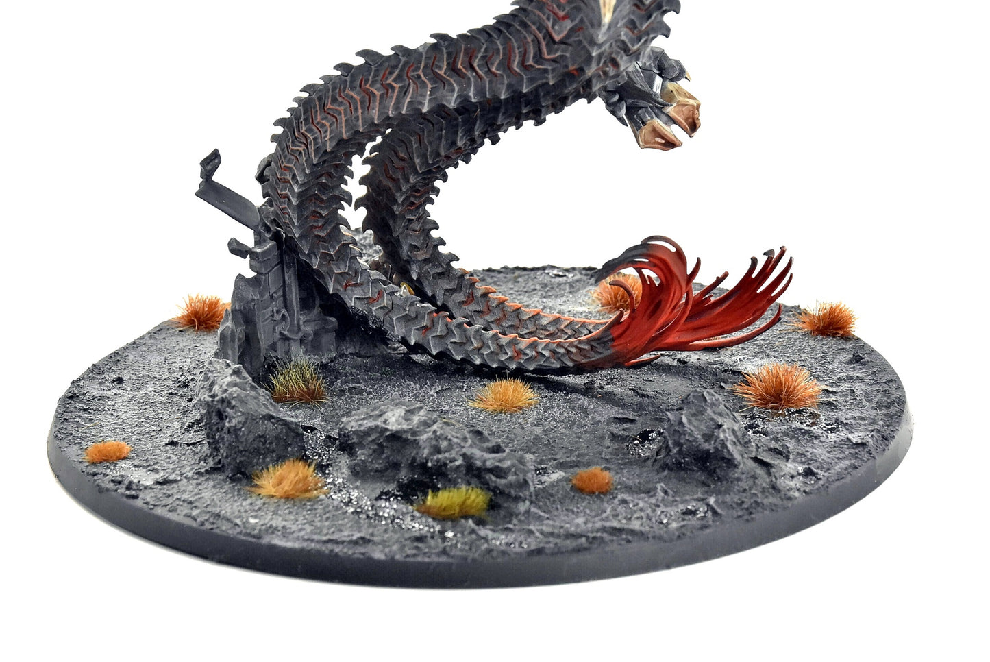 SLAVES TO DARKNESS Archaon Everchosen PRO PAINTED Warhammer Sigmar