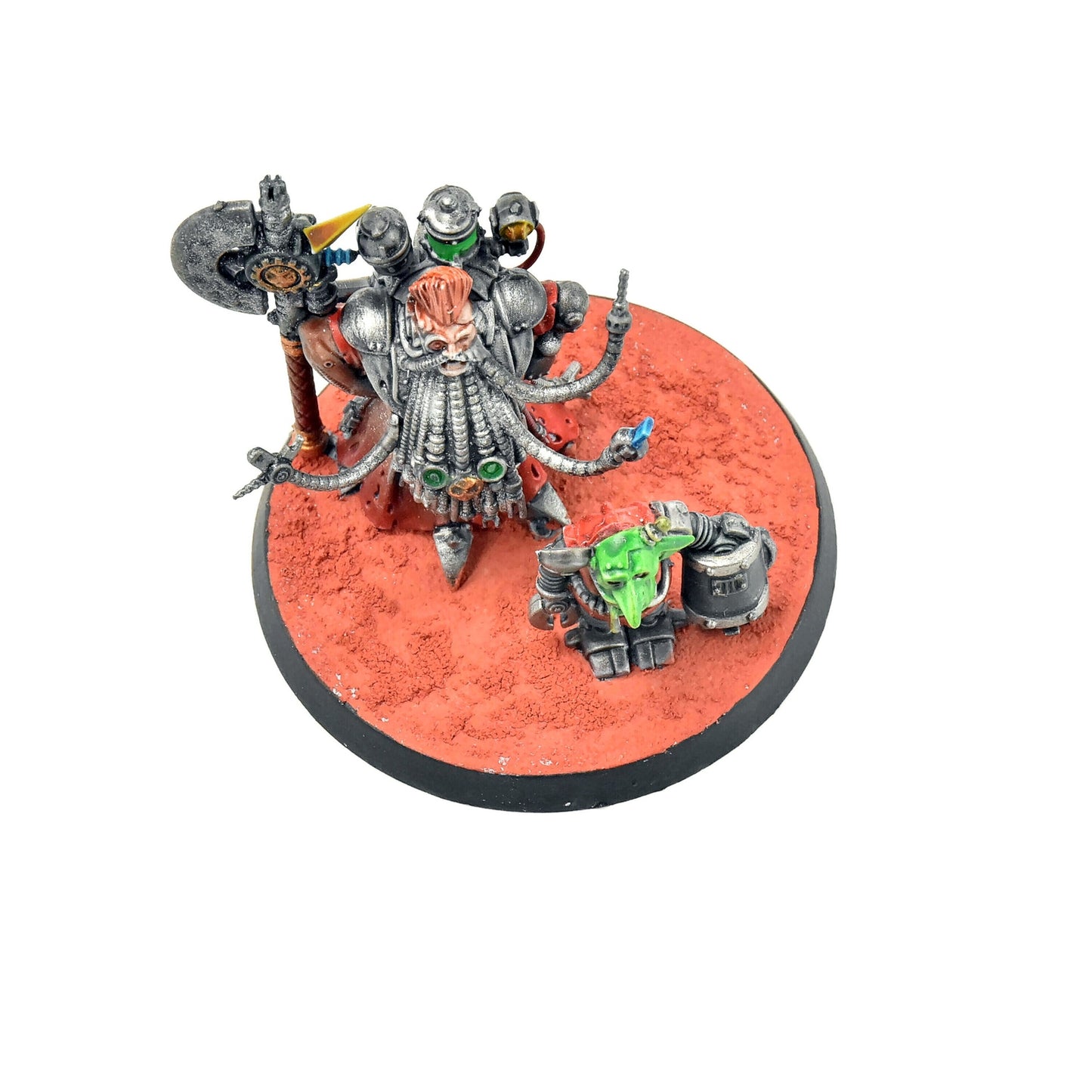 ADEPTUS MECHANICUS White Dwarf Tech-Priest Grombindal #1 WELL PAINTED