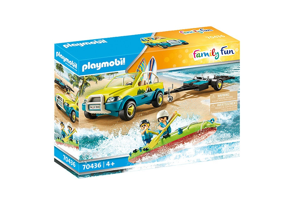 Beach Car with Canoe (70436)