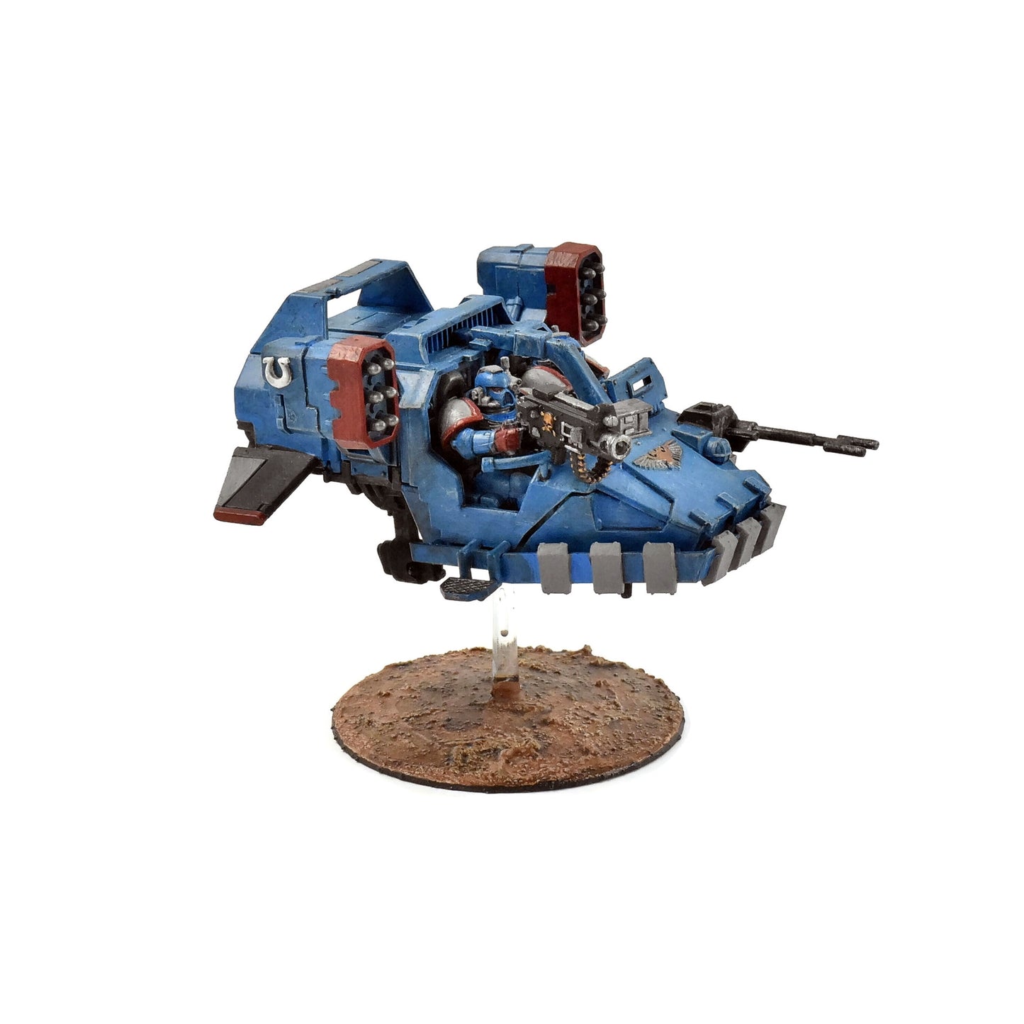 SPACE MARINES Land Speeder #4 WELL PAINTED Warhammer 40K