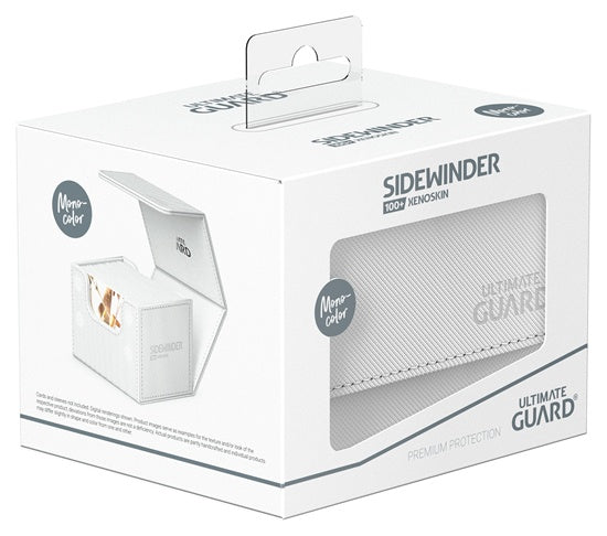 Ultimate Guard Deck Case Sidewinder 100+ Monocolor White