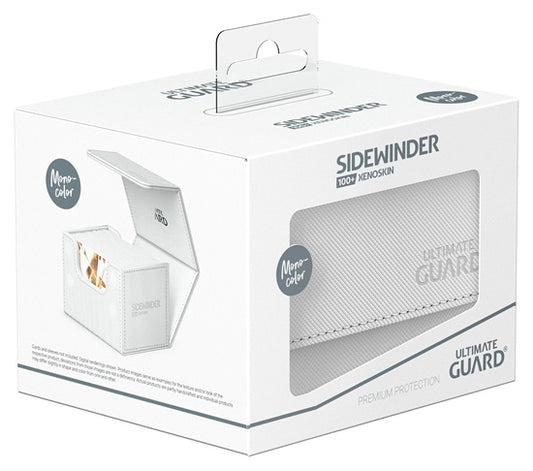 Ultimate Guard Deck Case Sidewinder 100+ Monocolor White