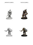 Figurines non peintes D&amp;D Wv3 Paladin humain mâle