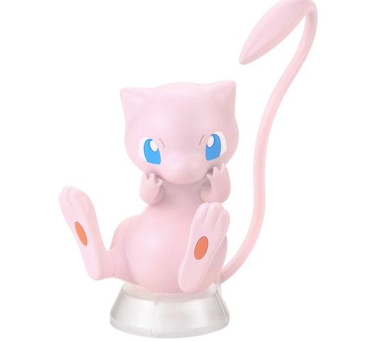 Bandai 02 MEW Pokemon Bandai Spirits Pokemon Model Kit Quick!! 3.15 Inch