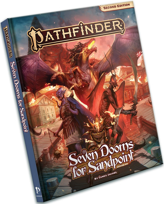 Pathfinder Adventure Path Seven Dooms For Sandpoint (hardcover)