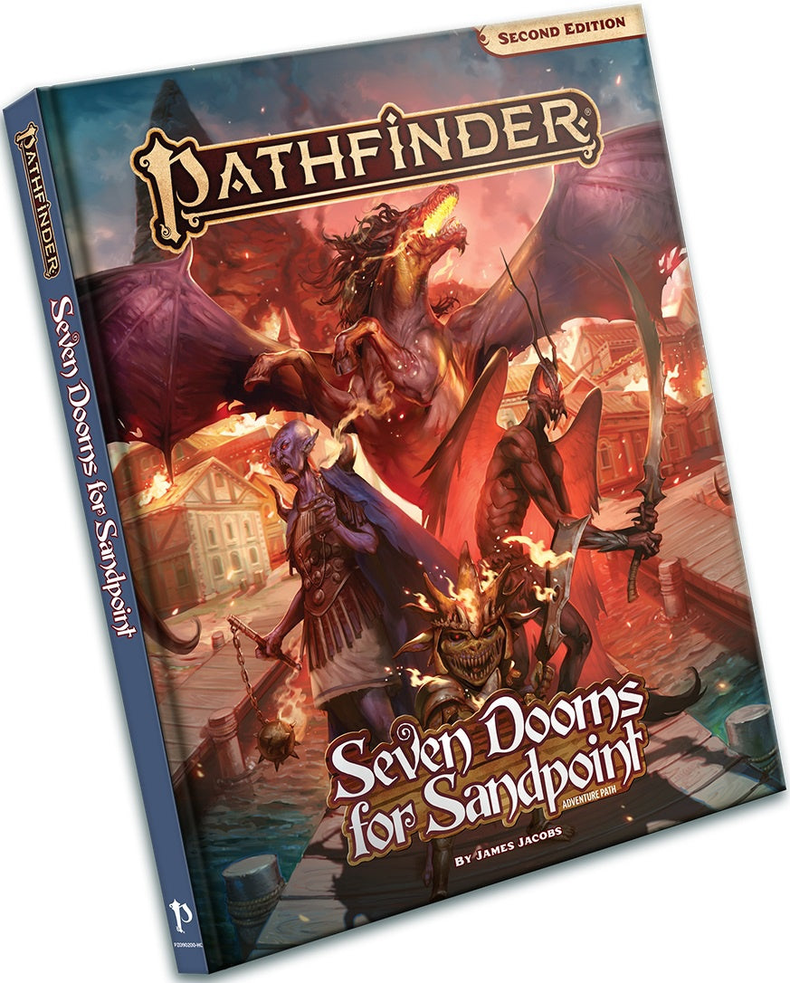 Pathfinder Adventure Path Seven Dooms For Sandpoint (hardcover)