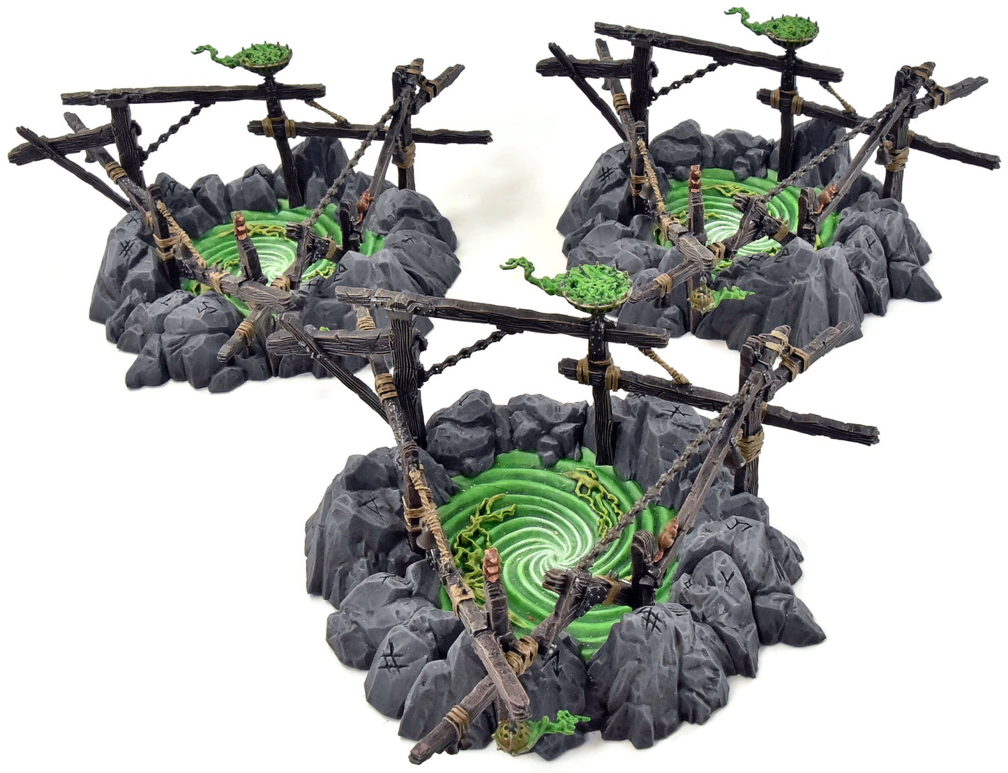 SKAVEN 3 Gnawholes #1 COMMISSION PRO PAINTED Sigmar 5147