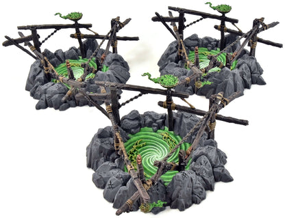 SKAVEN 3 Gnawholes #1 COMMISSION PRO PAINTED Sigmar 5147