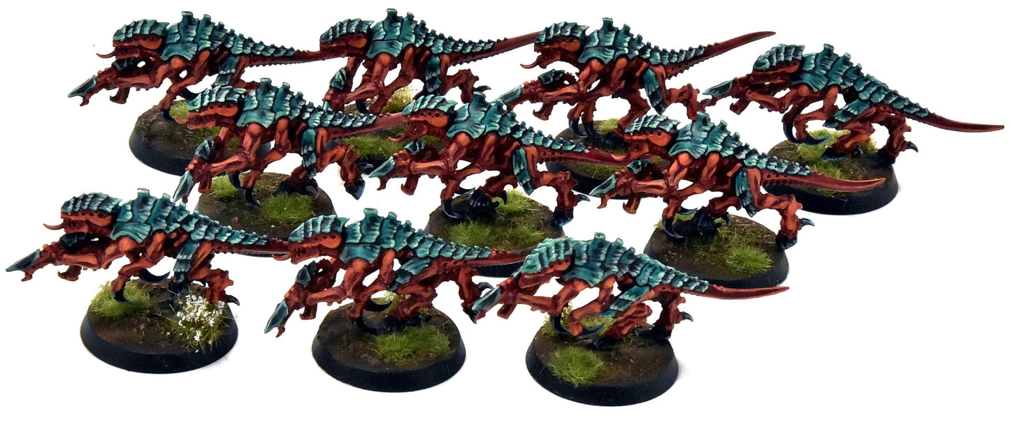 TYRANIDS 10 Termagants #1 PRO PAINTED Warhammer 40K