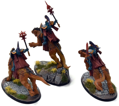 STORMCAST ETERNALS 3 Evocators On Celestial Dracolines #1 Sigmar WELL PAINTED