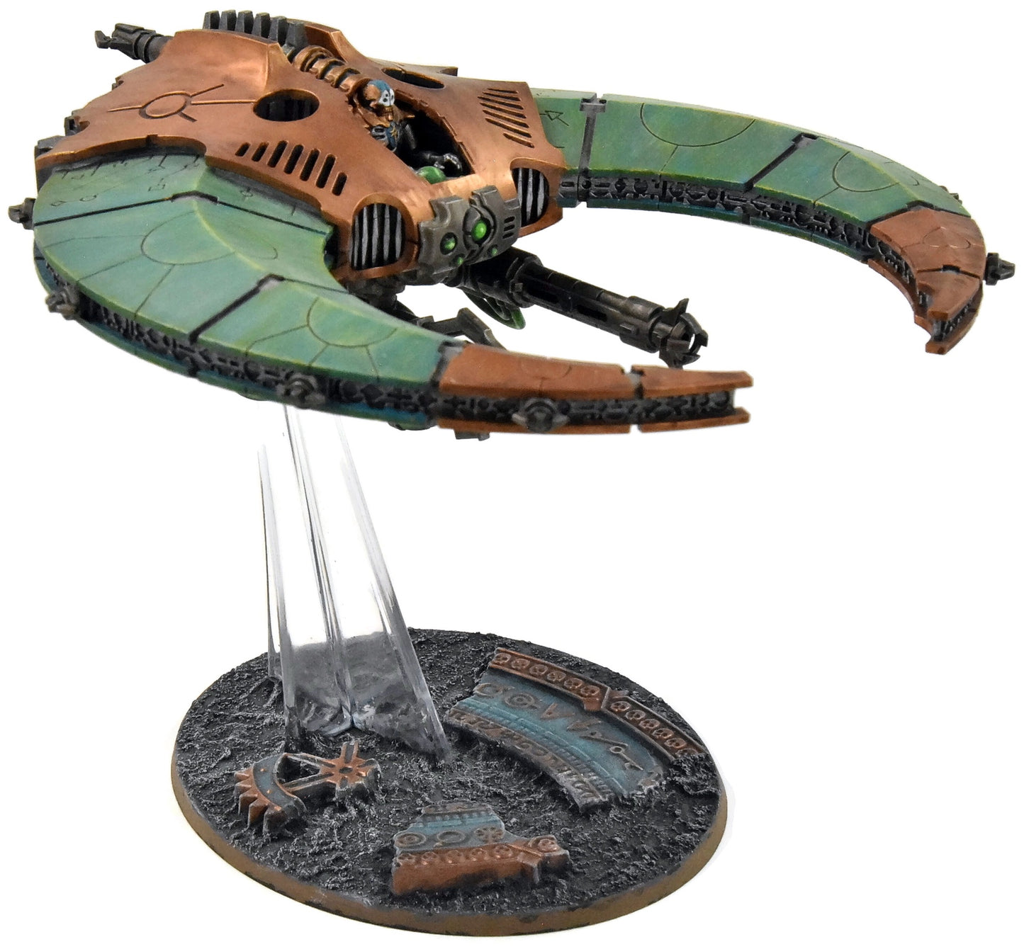 NECRONS Doom Scythe #1 WELL PAINTED Warhammer 40K