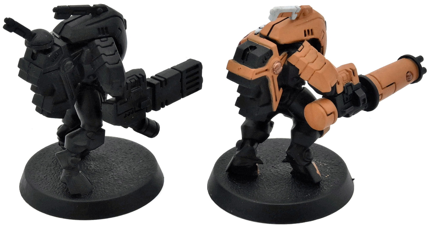 TAU EMPIRE 2 Xv25 Stealth Battlesuits #2 Warhammer 40K