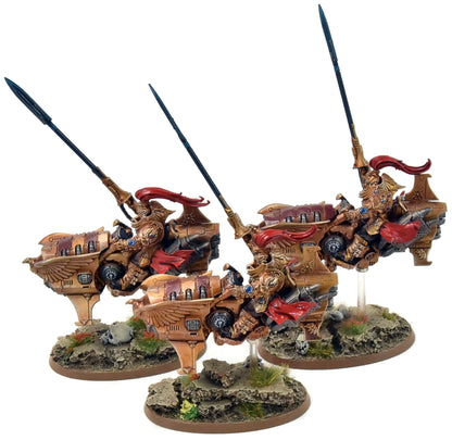 ADEPTUS CUSTODES 3 Dawneagles Jetbikes #1 PRO PAINTED Warhammer 40K