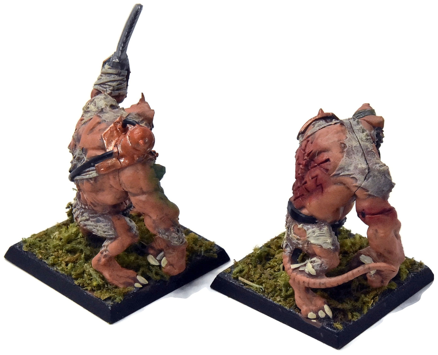 SKAVEN 2 Rat Ogres #6 island of blood Warhammer Fantasy