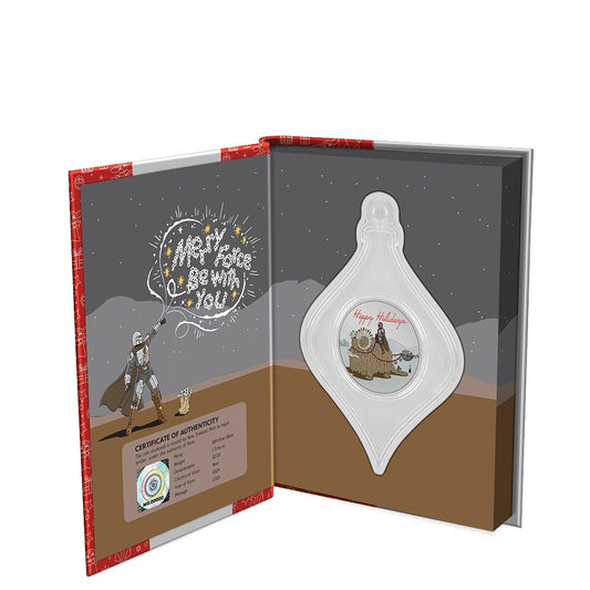 AGORO Star Wars Seasons Greetings 1oz Silver 2024