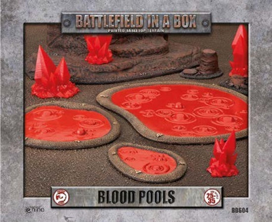 Battlefield In A Box - Blood Pools *3