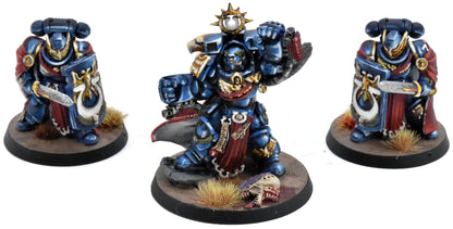 SPACE MARINES Marneus Calgar With Victrix Honour Guards #1 WELL PAINTED