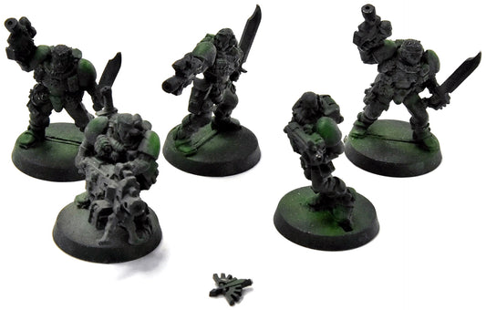 DARK ANGELS 5 Scout Marines #3 METAL Warhammer 40K