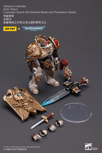 Solar Watch Custodian Guard with Sentinel Blade and Praesidium Shield Joy Toy