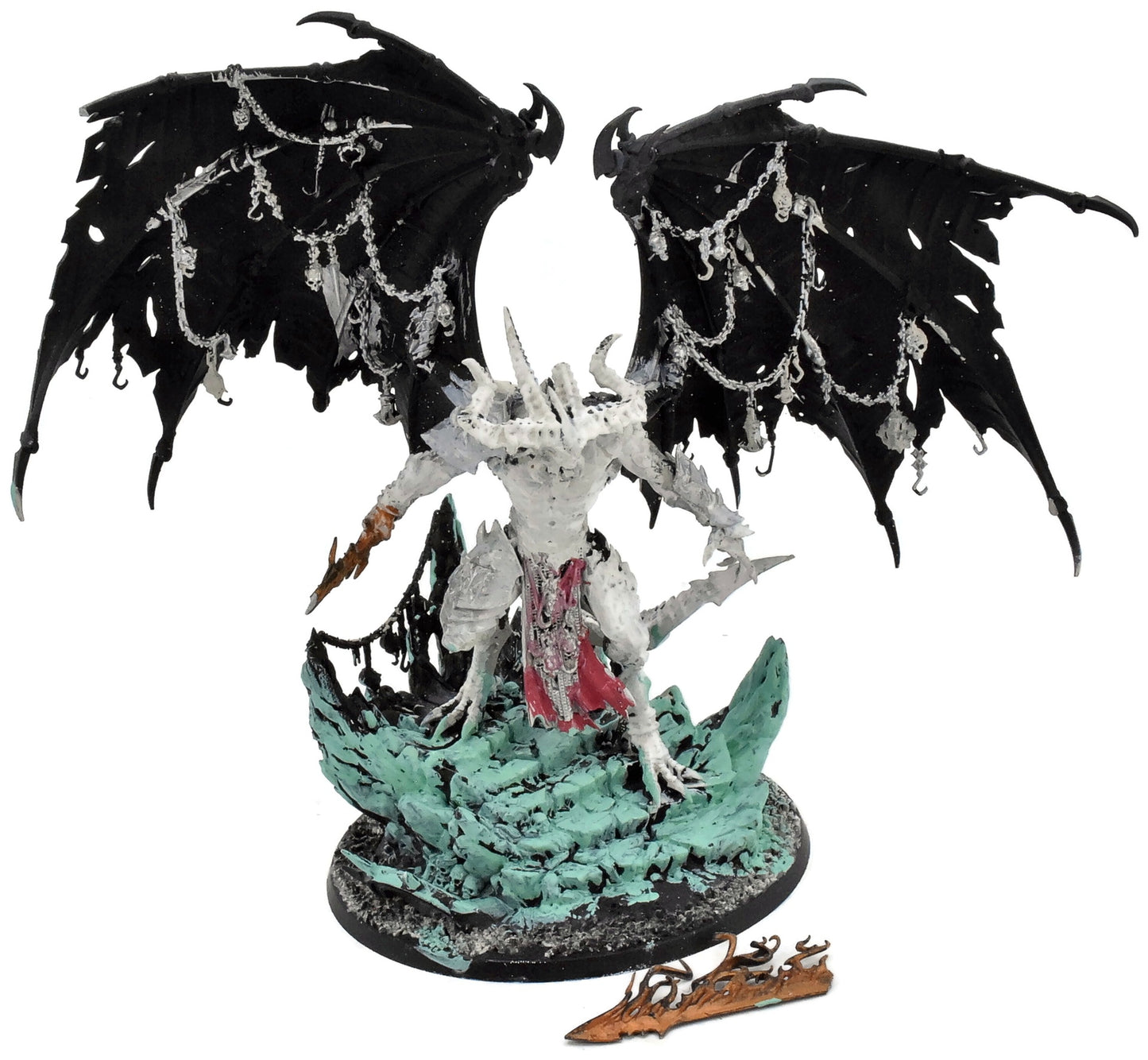 SLAVES TO DARKNESS Belakor The Dark Master #1 Warhammer Sigmar need repair