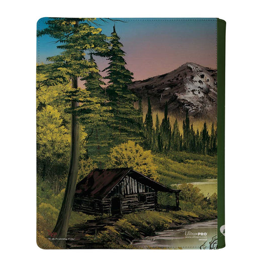 Ultra Pro Zip Binder Pro 9pkt Bob Ross Mountain Retreat