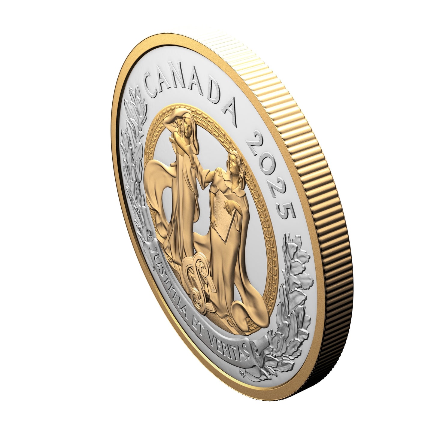 $20 Fine Silver Coin – Allegories of Justice and Truth
