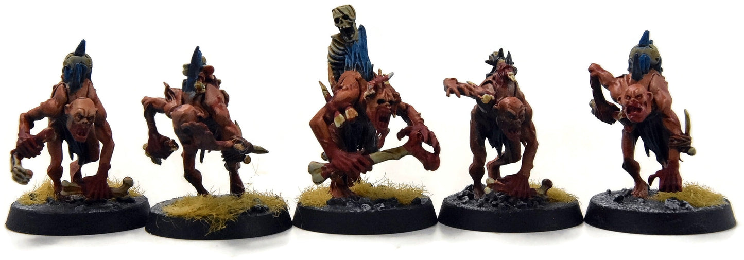 FLESH-EATER COURTS 10 Crypt Ghouls #2 WELL PAINTED Sigmar 7004