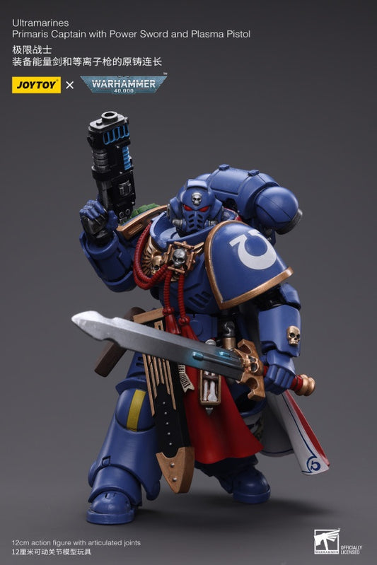 Primaris Captain with Power Sword and Plasma Pistol Ultramarines Joy Toy