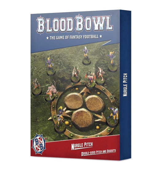 Blood Bowl - Nurgle Team Pitch & Dugouts