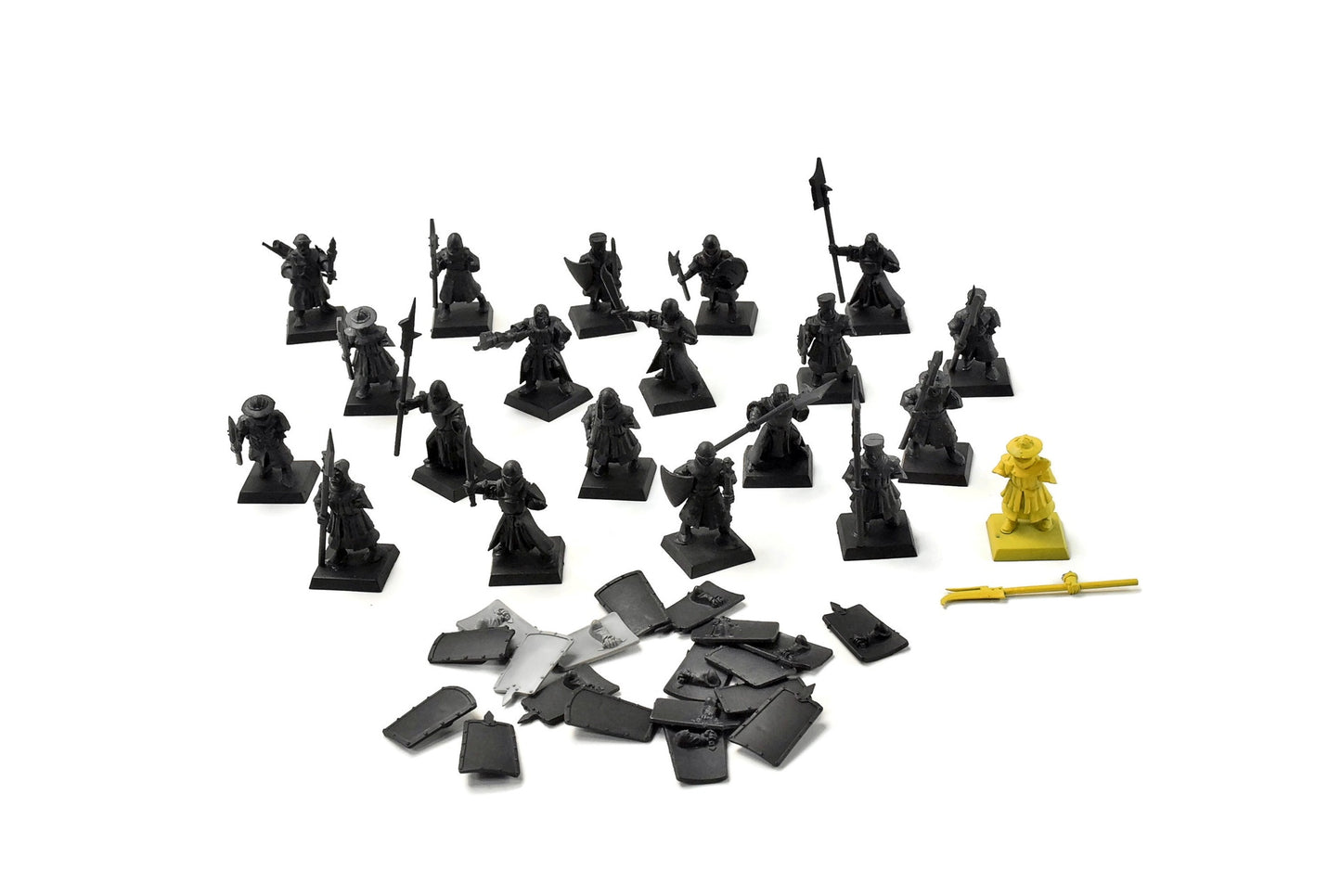 BRETONNIA 20 Men at Arms #5 Warhammer Fantasy PLASTIC