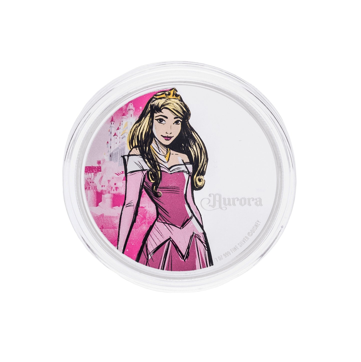 AGORO Disney - Disney Princess - Aurora 1oz Silver