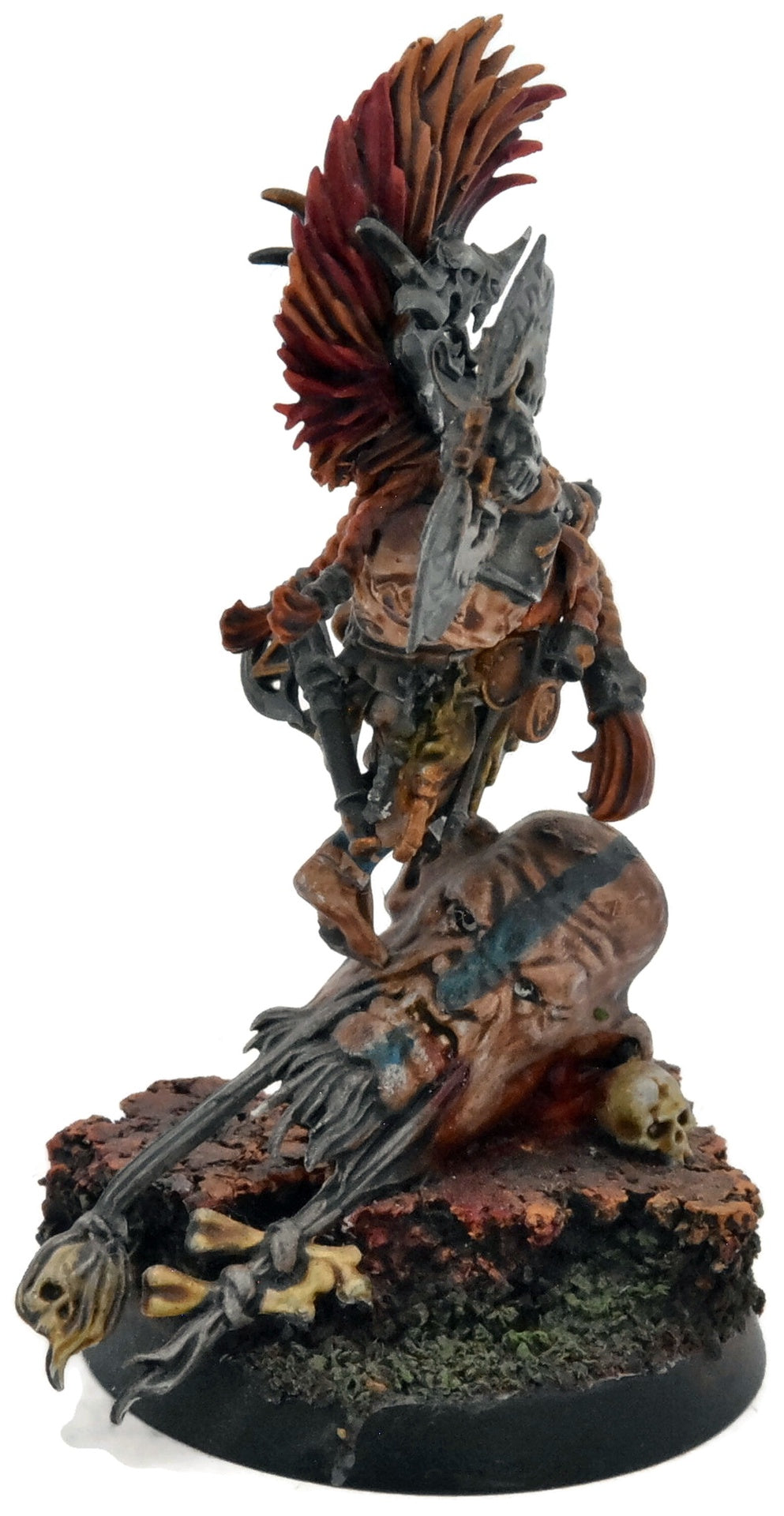 FYRESLAYERS Grimwrath Berzerker #1 WELL PAINTED Warhammer Sigmar