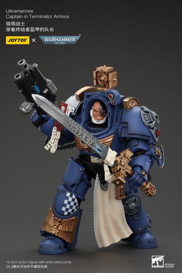 Capitaine en armure Terminator Ultramarines Joy Toy