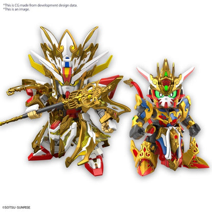 SDW HEROES REVIVAL OF THE HEROES! WUKONG IMPULSE GUNDAM (CHILDHOOD Ver.) & SANZANG STRIKE FREEDOM GUNDAM SET Bandai