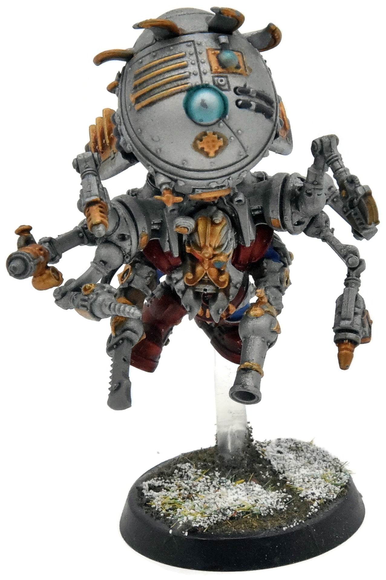 KHARADRON OVERLORDS Endrinmaster With Dirigible Suit #1 WELL PAINTED Sigmar