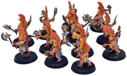FYRESLAYERS 12 Vulkite Berzerkers #2 WELL PAINTED Warhammer Sigmar
