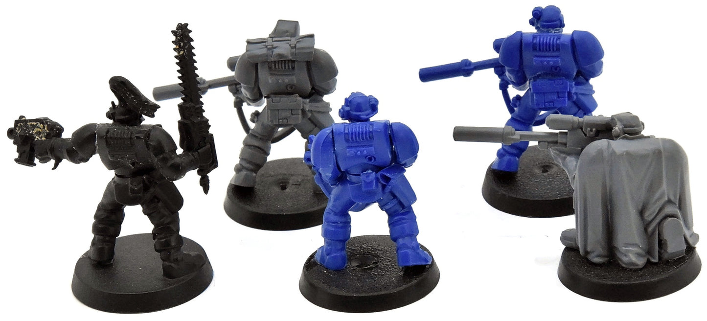 SPACE MARINES 5 Scouts avec fusils de précision #9 Warhammer 40K