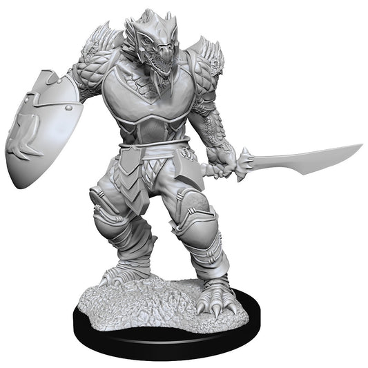 D&D Unpainted Minis Wv15 Dragonborn Fighter Male