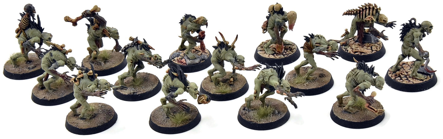 FLESH-EATER COURTS 14 Crypt Ghouls #4 WELL PAINTED Sigmar