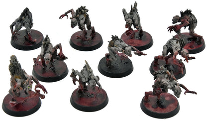 FLESH-EATER COURTS 10 Crypt Ghouls #1 WELL PAINTED Warhammer Sigmar