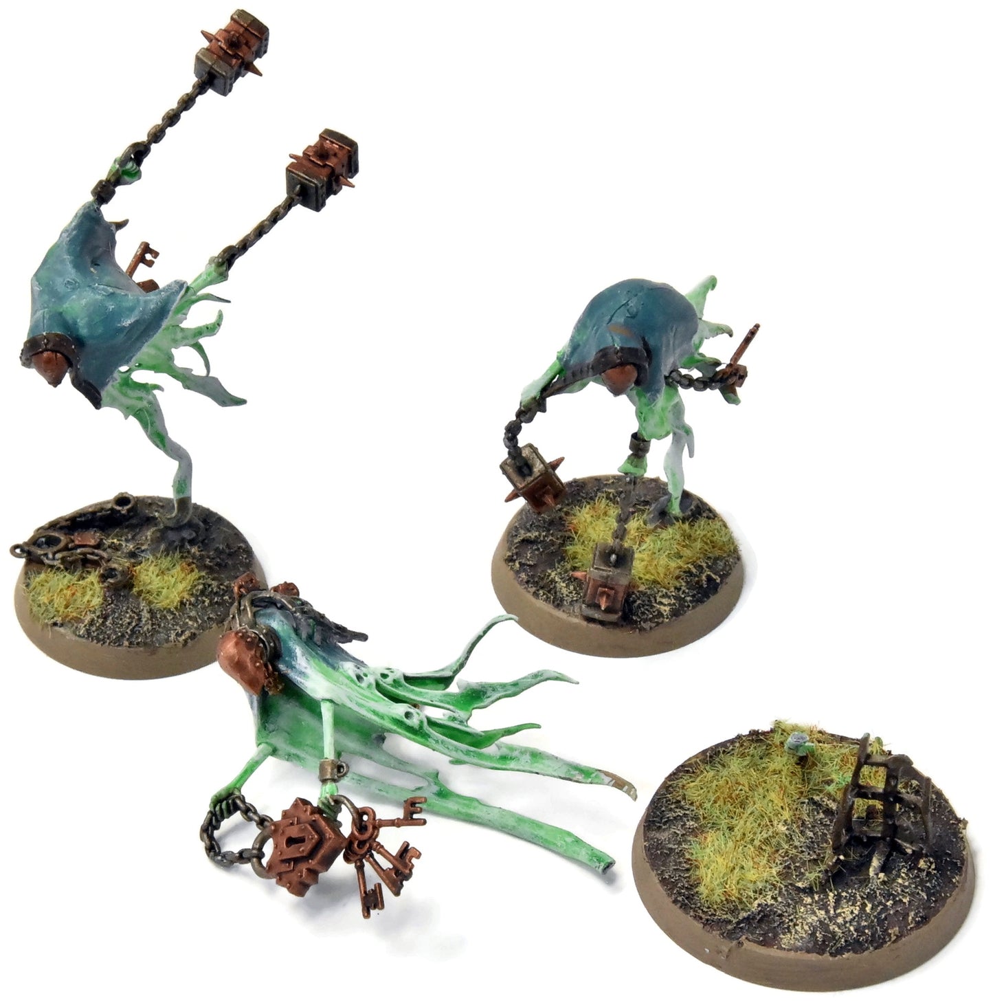 NIGHTHAUNT 3 Crawlocke The Jailor #1 WELL PAINTED Warhammer Sigmar
