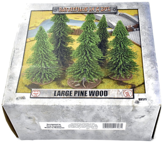 BATTLEFIELD IN A BOX Large Pine Wood Open Box