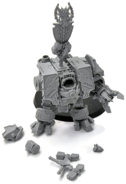 SPACE MARINES Dreadnought #1 salamander forge world missing head & one arm 40K