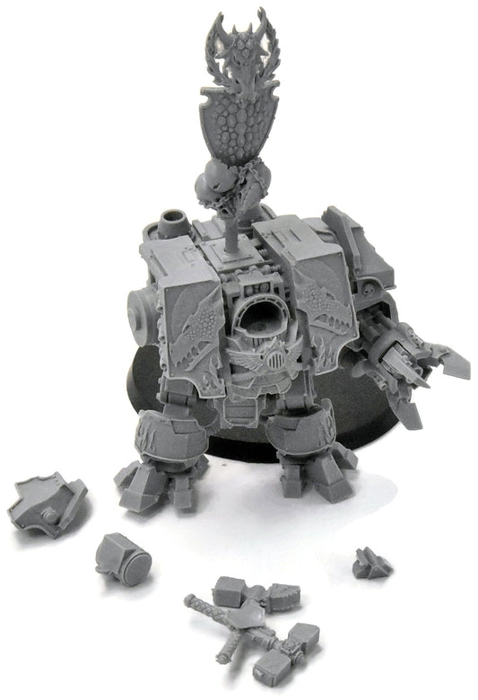 SPACE MARINES Dreadnought #1 salamander forge world missing head & one arm 40K
