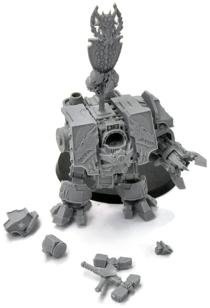 SPACE MARINES Dreadnought #1 salamander forge world missing head & one arm 40K