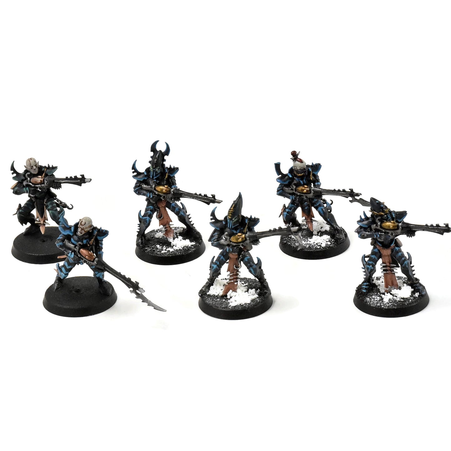 DRUKHARI 6 Kabalite Warriors #2 WELL PAINTED Warhammer 40K