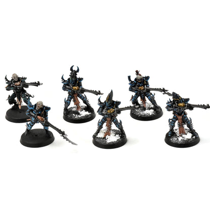 DRUKHARI 6 Kabalite Warriors #2 WELL PAINTED Warhammer 40K