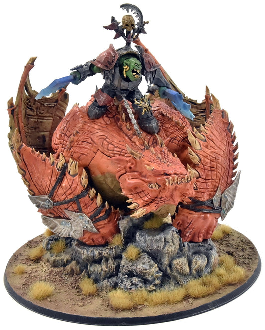 ORRUK WARCLANS Megaboss on Maw-krusha #1 WELL PAINTED Sigmar