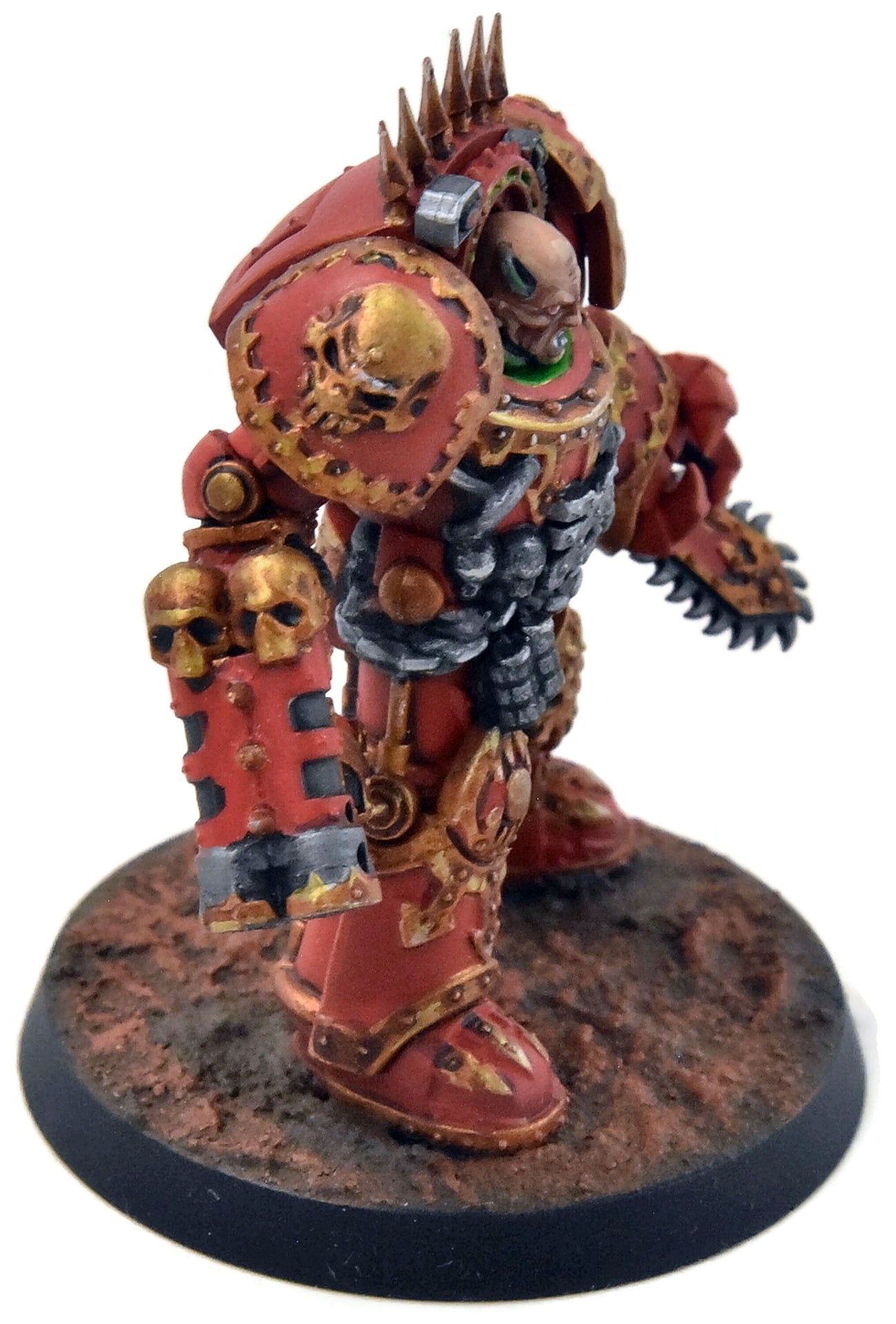 CHAOS SPACE MARINES Azrakh The Annihilator #1 PRO PAINTED 40K World Eaters
